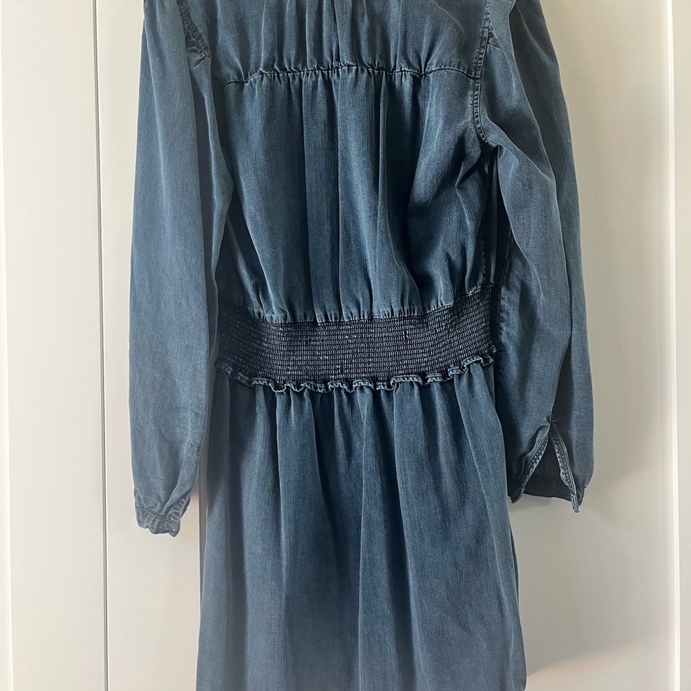 Rails Blue Soft Denim Long Sleeve Dress - Picture 3 of 3